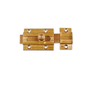 CATENACCIO LUCCHETTO TRASVERSALE OTTONE LUCIDO VARIE MISURE (12420V) 5 cm OTTONE LUCIDO (12422)