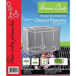 Telo di protezione per Carrello per barbecue L 120 x A 60 x a 90 cm colore Antracite características