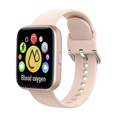 ms.universe & mr.mars Orologio Smartwatch, Smartwatch Donna, Smartwatch Uomo, Orologio Fitness con Contapassi cardiofrequenzimetro Da Polso Ossigeno n