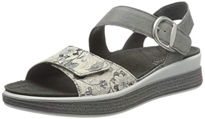 Think! Meggie_3-000251 nachhaltige Wechselfußbett Slingback, Sandali Donna, 2000 Vulcano Combi, 39 EU