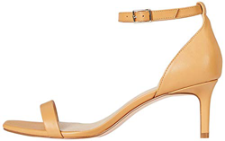 FIND Barely There Strappy Sandali a Punta Aperta, Beige (Tan), 38 EU en oferta