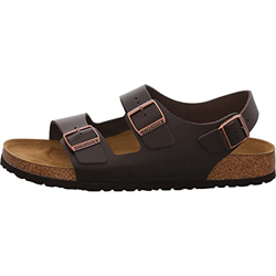 Birkenstock Milano Dark Marrone Pelle Liscia características