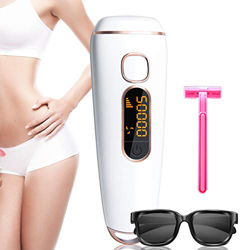 Epilatori a luce pulsata, luce pulsata, per Corpo e Viso Epilatori Laser per Donna, con 5 Livelli di Energia, 2 Modalità e 500000 Impuls… en oferta