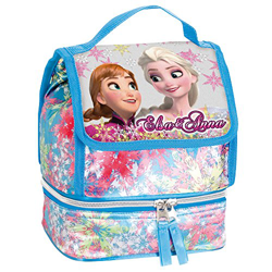 Disney Frozen Anna e Elsa Soul Borsa Termica per Il Pranzo (Blu) características