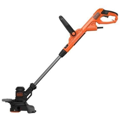 BLACK+DECKER Tagliabordi Elettrico Tecnologia PowerCommand, Ampiezza taglio 28 cm, Doppia Impugnatura 550 W , BESTE628-QS