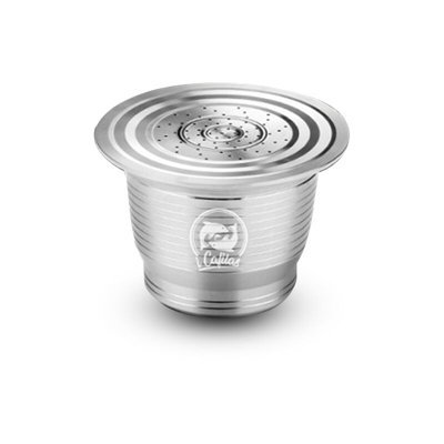 Capsule di caffe ricaricabili in acciaio inossidabile per macchina da caffe Nespresso con confezione regalo a martello Regalo meraviglioso per gli