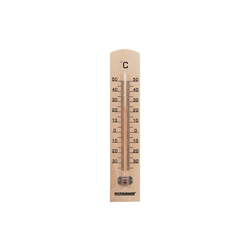 Fackelmann 16364 Tecno - Termometro in Legno, 25 cm características