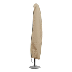 Telo di protezione per Ombrellone dritto H 185 cm x D superiore 25 cm x D basso 40 cm colore Beige en oferta