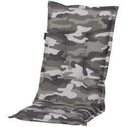 Madison Cuscino Sedia Schienale Alto 123x50 cm Mimetico PHOSF368 - Verde en oferta