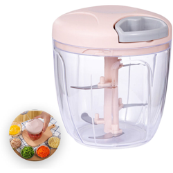 Tritatutto manuale Tritatutto manuale Tritatutto per cipolle Tritacarne per aglio Tritatutto per verdure a mano Robot da cucina 900 ML per Cipolle en oferta