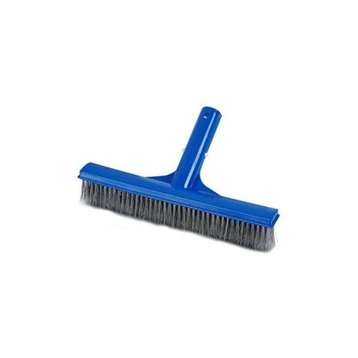 Spazzola con setole in acciaio inox 26 cm antialghe cemento o piscina piastrellata