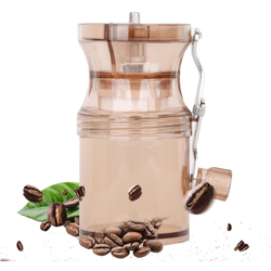 Macinacaffe manuale Macinacaffe portatile Macinacaffe in ceramica Macinacaffe regolabile in ceramica Burr Maniglia in acciaio inossidabile per viaggi en oferta