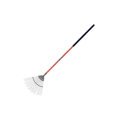 Spear & Jackson 2155NS/09 Rastrello per Fogliame in Acciaio al Carbonio, Grigio, 169x44.5x5 cm