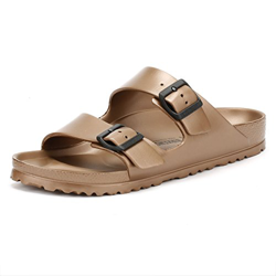 Birkenstock Schuhe Arizona Eva Schmal Metallic Copper (1001500) 37 Braun precio