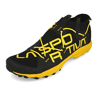 LA SPORTIVA VK, Scarpe da Trail Running Uomo, Multicolore (Nero/Giallo 000), 41.5 EU
