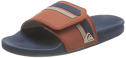 Quiksilver Rivi Slide Adjust, Sandalo Scorrevole Uomo, Red/Blue/Red, 42 EU en oferta