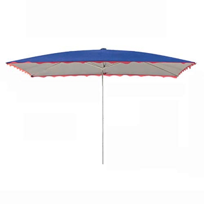 AYJS Ombrellone da Mercato, Ombrellone Rettangolari, Parasol, Altezza Regolabile, utilizzati in Giardini, Terrazze, Cortili, ECC, 2×3M, Blu, Rosso, Ve