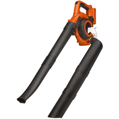 Black and Decker - Soffiatore aspirafoglie 36 V 218 km/h 17,5 l senza batteria e caricatore - GWC3600LB-XJ -