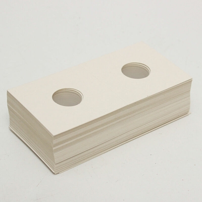 KIT 50 pz Astucci in Cartone Pr Moneta Foglia Cerchio Diametro 25MM 25 Millimetri