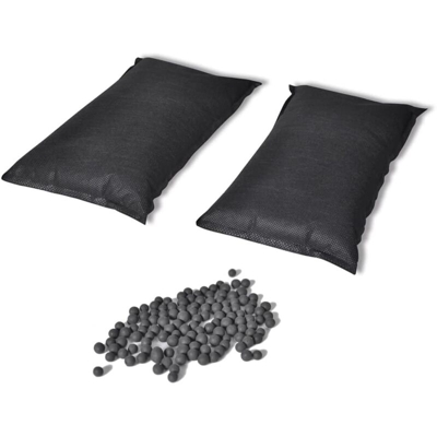 YOUTHUP Carbone Attivo Deodorante Sacchetti a Strappo 2 pz 2 Kg - Nero