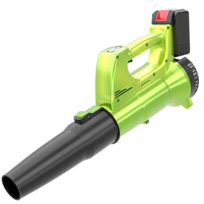 Soffiatore per foglie a batteria con caricabatteria da 21 V Leggero a velocita variabile per la cura del prato Spazzaneve e pulizia di detriti e