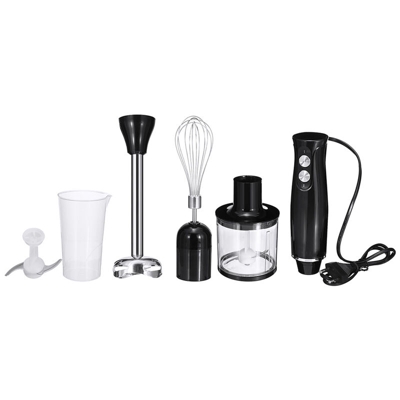 Multifunzione 4 in 1 Agitatore manuale per condimento Tritacarne pressurizzato Cucina Tritacarne Frullatore per uova Crema