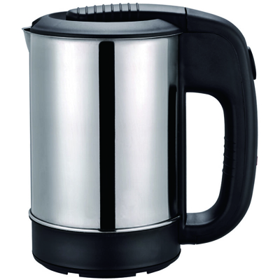 Mini Bollitore Elettrico 1000W, 0,5 L, Spegnimento Automatico in Acciaio Inox, per Te e Caffe, Bollitore Portatile da Viaggio, per Hotel,