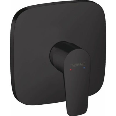 hansgrohe Talis E Miscelatore monocomando per doccia da incasso, colorazione: Nero opaco - 71765670