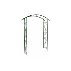 Louis Moulin 3414 - Ponte ad arco da giardino, in metallo, 148 x 207 cm, colore: Verde características