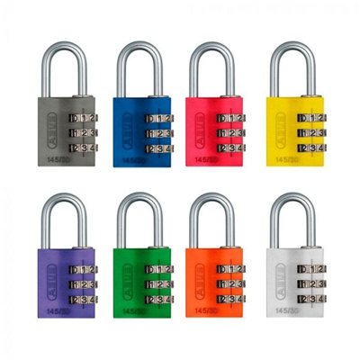 Abus - Lucchetto a combinazione viola 145-20 mm -