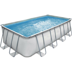 Piscina tubolare rettangolare TICO 2 - 4,88 x 2,44 x 1,22 m - Filtrazione a cartuccia RX1000 - 3,8 m3/h precio