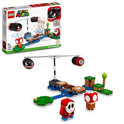 Super Mario Sbarramento di Pallottoloni Bill - Pack di Espansione - 71366, Giochi di costruzione
