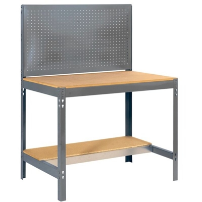 SimonRack - Kit banco da lavoro 1440x900x600mm - BT-2 900 DARK GREY/BOIS -