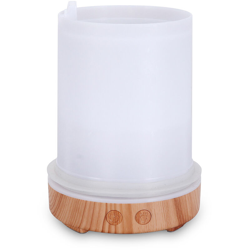 YX205 200ml Umidificatore d'aria USB Diffusore d'aria Olio essenziale Macchina per aromaterapia Creatore di nebbia Arte scavata 7 Luci colorate per precio