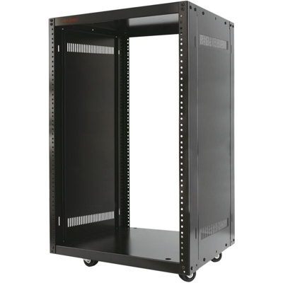 RackMatic - Armadio rack 19'' di studio 21U 507x460x1000mm con ruote SOHORack smontato DIY de RackMatic