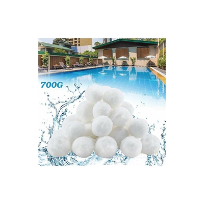 YIKANWEN Filtri Balls 700 g sostituisce 25 kg di sabbia filtrante, palline filtranti per piscina, pompa filtrante, filtro per acquario.