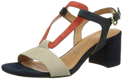 MARCO TOZZI 2-2-28352-26 Veloursleder Sandale, Tacco Donna, Blu Navy, 36 EU precio
