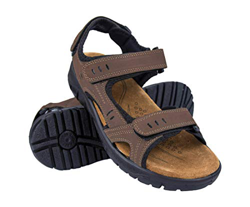 Zerimar Sandali Uomo Pelle | Sandali Uomo Trekking | Sandali Estivi Esterni | Trekking Scarpe | Sandals Uomo Cuoio | Colore: Marrone Taglia 40 características