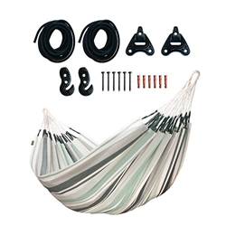La Siesta Paloma Olive - Amaca Classica Doppia in Cotone con Sistema di Fissaggio precio