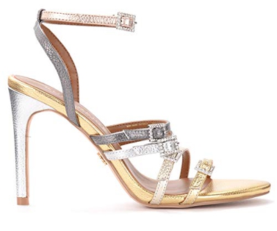 Kurt Geiger Sandalo Donna KGSPIERRA-Metal Pelle