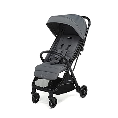 Foppapedretti Jumbo Passeggino Compatto a Chiusura Automatica, Grey