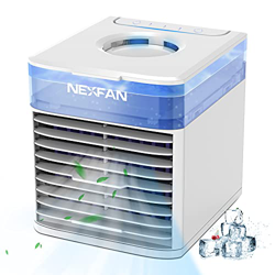 Condizionatore D'aria Portatile, Mini Air Cooler D'aria Mobile con Sistema di Sterilizzazione, 4 in 1 USB Raffreddatore ad Acqua con Serbatoio Acqua e precio