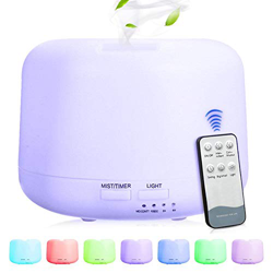 Phiraggit Diffusore di aromi, diffusore da 300 ml Aromaterapia Umidificatore Nebulizzatore ad ultrasuoni Diffusore Elettrico della Lampada di fragranz precio