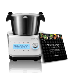 Ufesa TotalChef RK3 - Robot da cucina multifunzione, 30 funzioni, capacità 3,5 l, display LCD con tasti touch, bilancia integrata, ricettario características