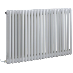 Hudson Reed Regent Radiatore Termoarredo Elettrico di Design Orizzontale - Termosifone Bianco -2 x 22 Colonne - Senza Termostato - 600 x 1010 x 68mm precio