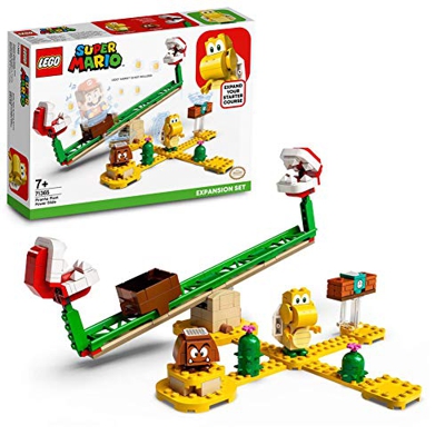 Super Mario Scivolo della Pianta Piranha - Pack di Espansione - 71365, Giochi di costruzione
