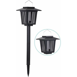 Lampada solare repellente per zanzare Lampada a LED Luce bianca / viola repellente per zanzare e illuminazione Lampada solare per giardino / prato características