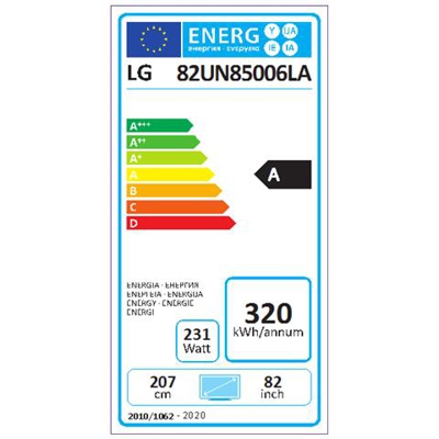 82UN85006LA. AEU TV 2,08 m (82'') 4K Ultra HD Smart TV Wi-Fi Titanio