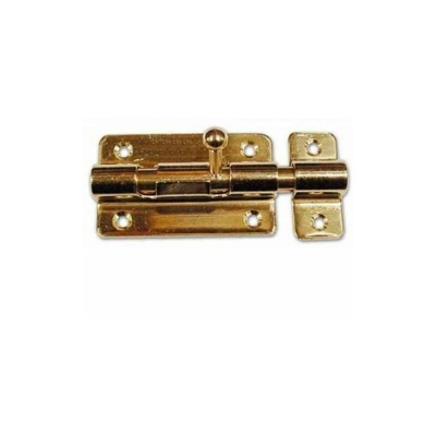 Catenaccio A Cannone Ottone Lucido Cm 8 (12322)