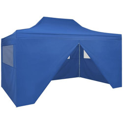 YOUTHUP Tenda Pieghevole Pop-Up con 4 Pareti Laterali 3x4,5 m Blu - Blu en oferta
